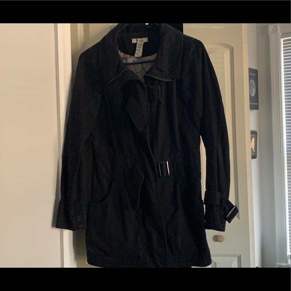 Forever 21 Black Utility Jacket